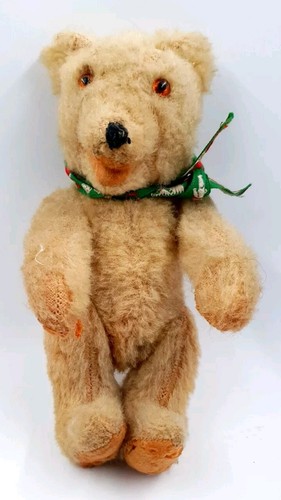 Vintage teddy bear rattle - teddy,