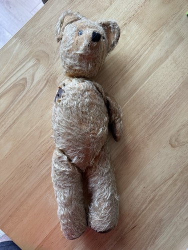 Antique mohair teddy bear - teddy,