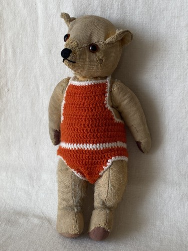 Loved antique teddy bear - ,