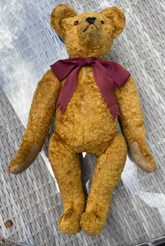 Antique chad valley teddy - valley, 18"