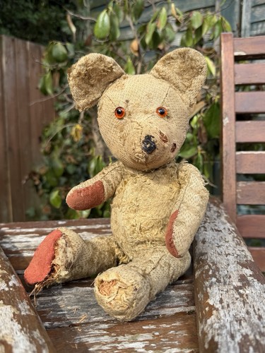 Vintage loved teddy - loved,