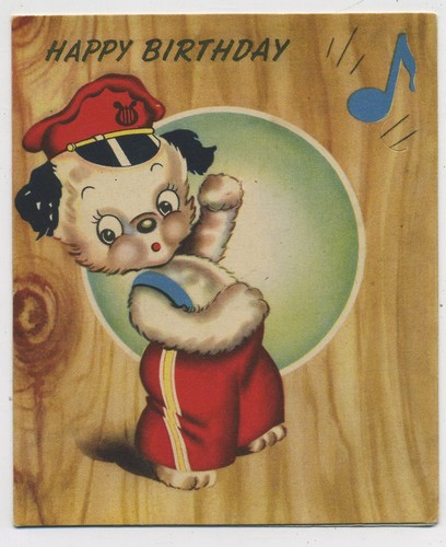 Happy birthday vintage 1930 - happy, 1930's