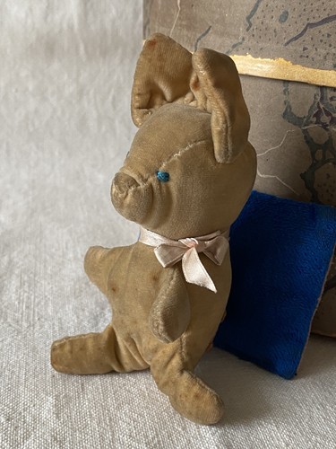 Little velvet piglet - velvet,