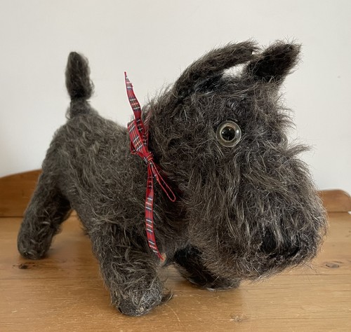 Antique vintage black mohair - vintage,