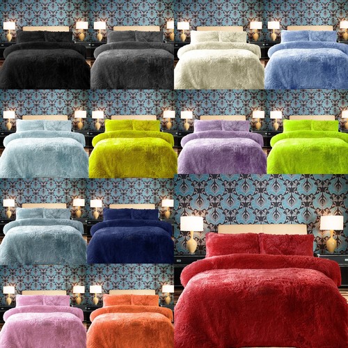 Teddy bear fleece duvet cover - bear,