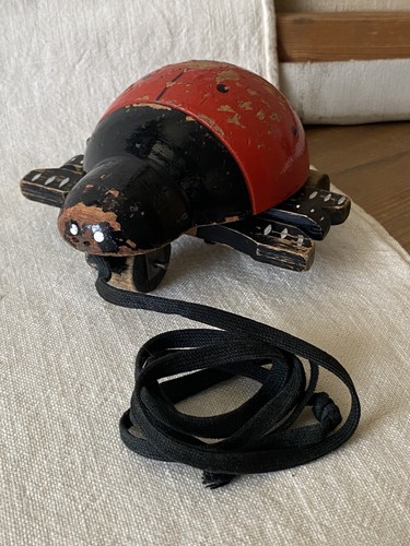 Antique wooden mechanical