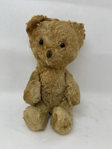 Vintage miniature mohair teddy - mohair,
