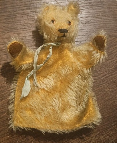 Antique mohair teddy bear - antique,