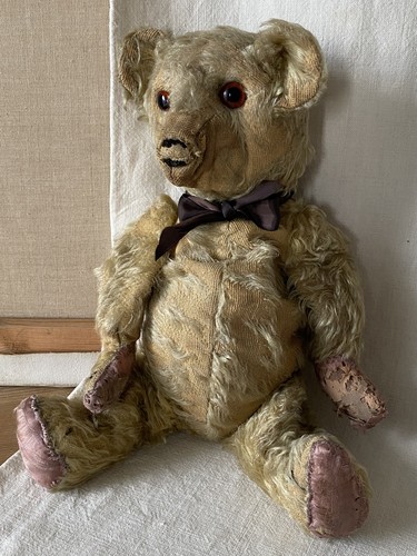 Loved antique teddy bear - ,