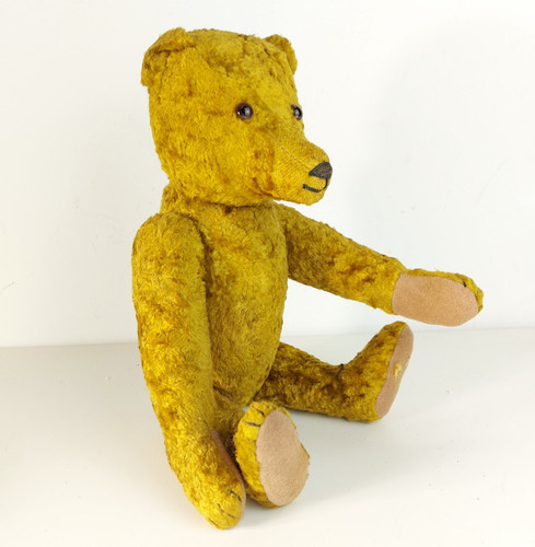 Antique jointed mohair teddy