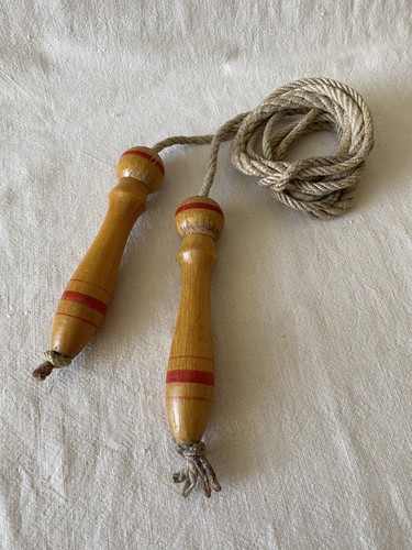 Antique jumping rope c1915s - jumping,