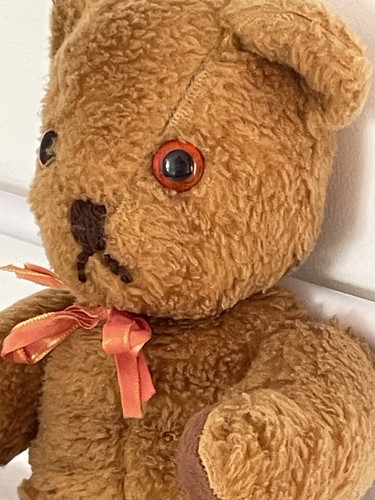Vintage brown teddy bear - brown,