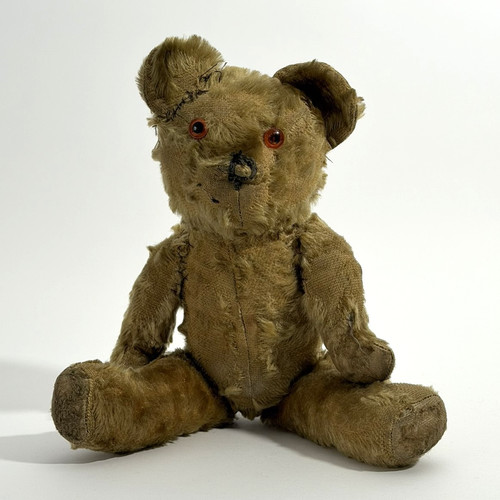 Vintage worn mohair - mohair, teddy