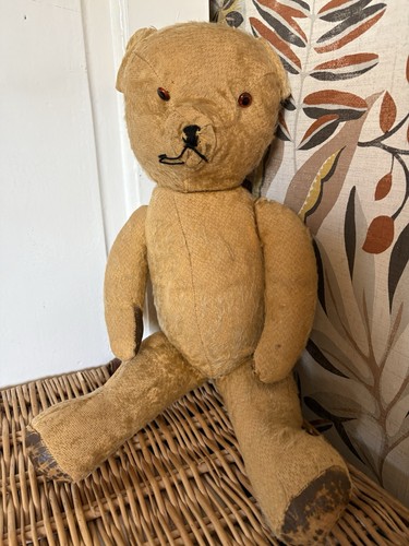 Antique mohair teddy bear - antique,