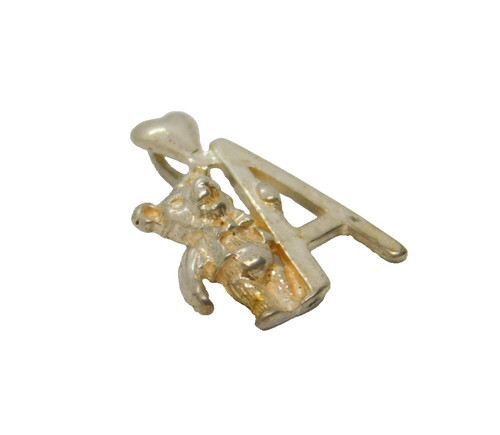 Sterling silver initial - sterling,