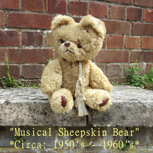 Vintage musical sheepskin - vintage,